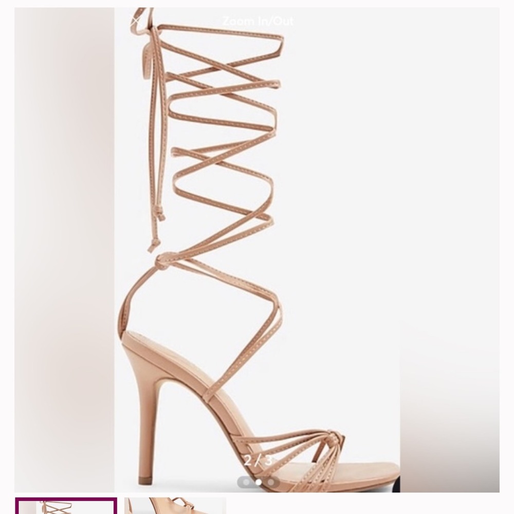 New Express heels (3 inches).